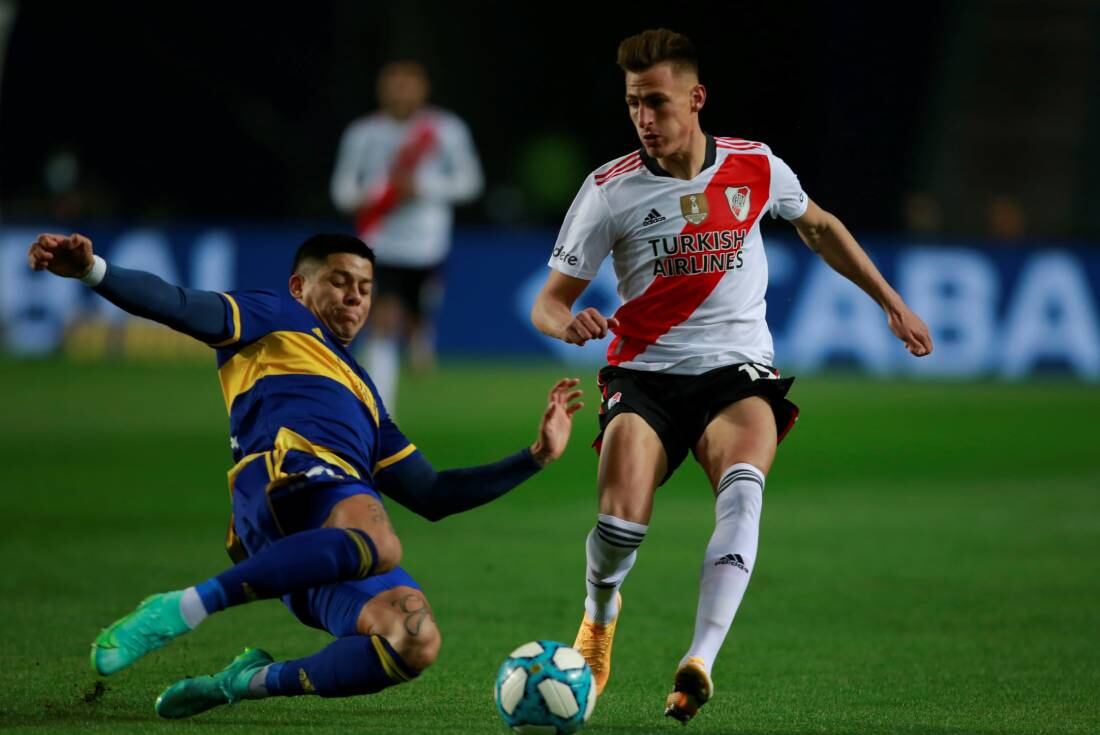 Se viene el River-Boca en la LPF (AP)