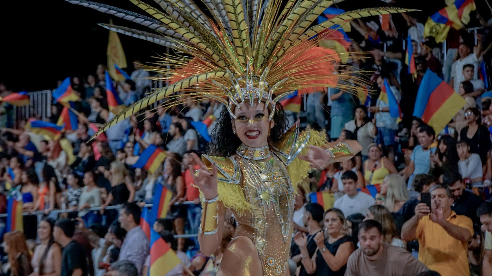 Magia, ritmo y emoción en la quinta noche del carnaval de Concordia.