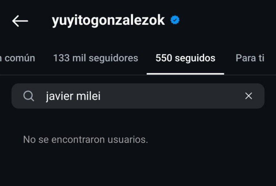 La actitud de Yuyito González que despertó los rumores de crisis con Javier Milei