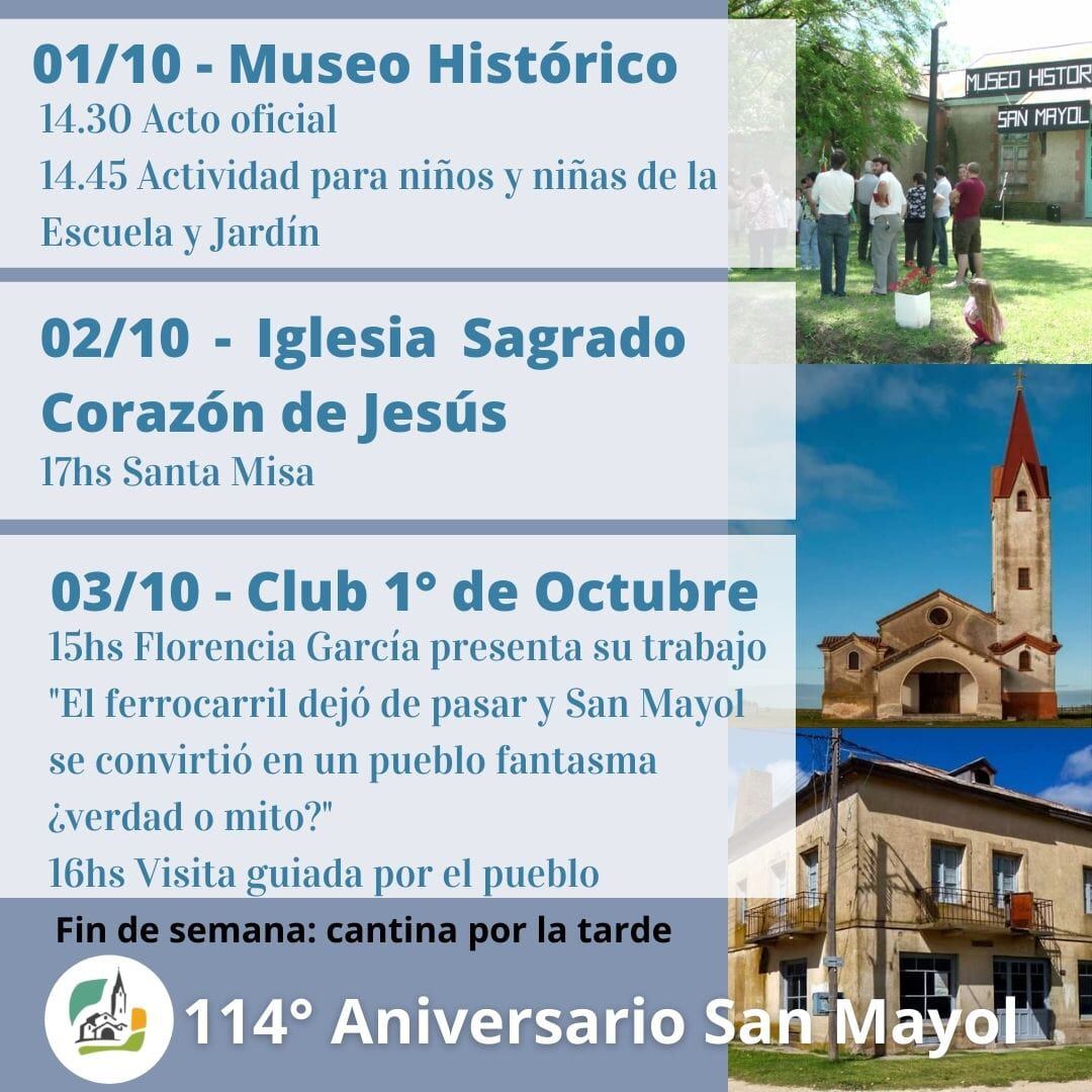 Actividades por el aniversario de San Mayol