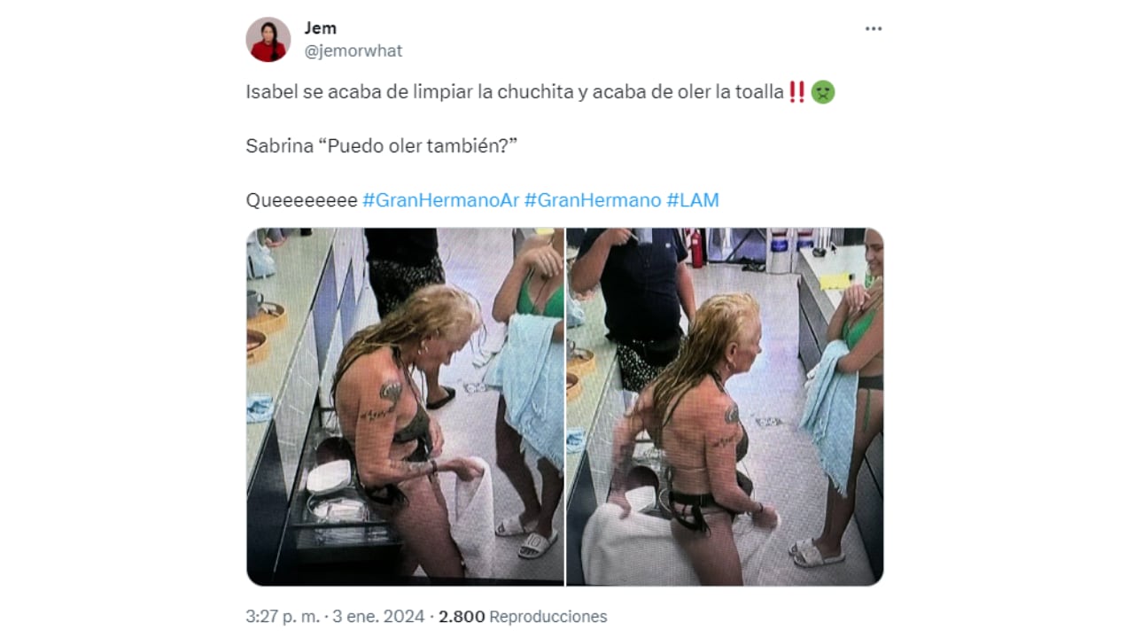 La reacción de los usuarios de Twitter.