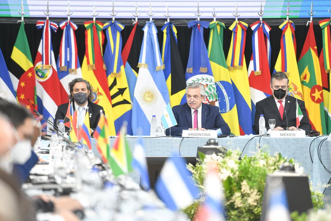 Alberto Fernández se mostró en contra de los bloqueos a Cuba y Venezuela. Foto: Presidencia de la Nación.