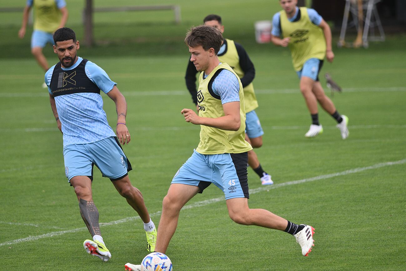 Entrenamiento de Belgrano en Villa Esquiú.
Foto: Pedro Castillo / La Voz