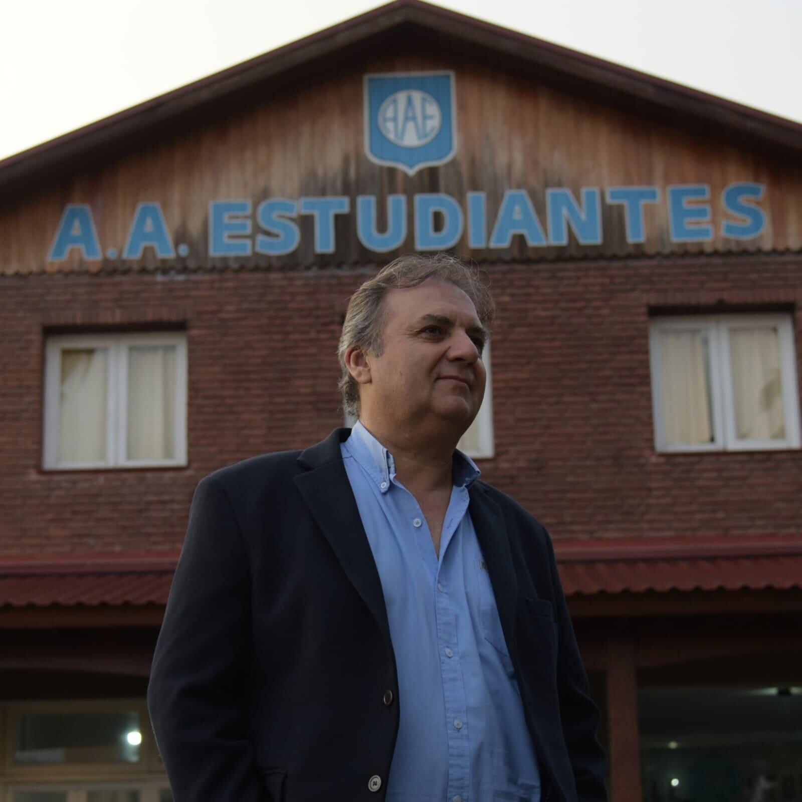 Alicio Dagatti, presidente de Estudiantes de Río Cuarto. (Prensa Estudiantes).