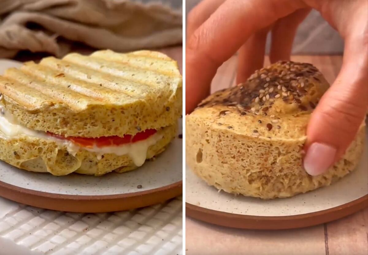 La receta imperdible de pan keto con 3 ingredientes: cómo hacer en casa