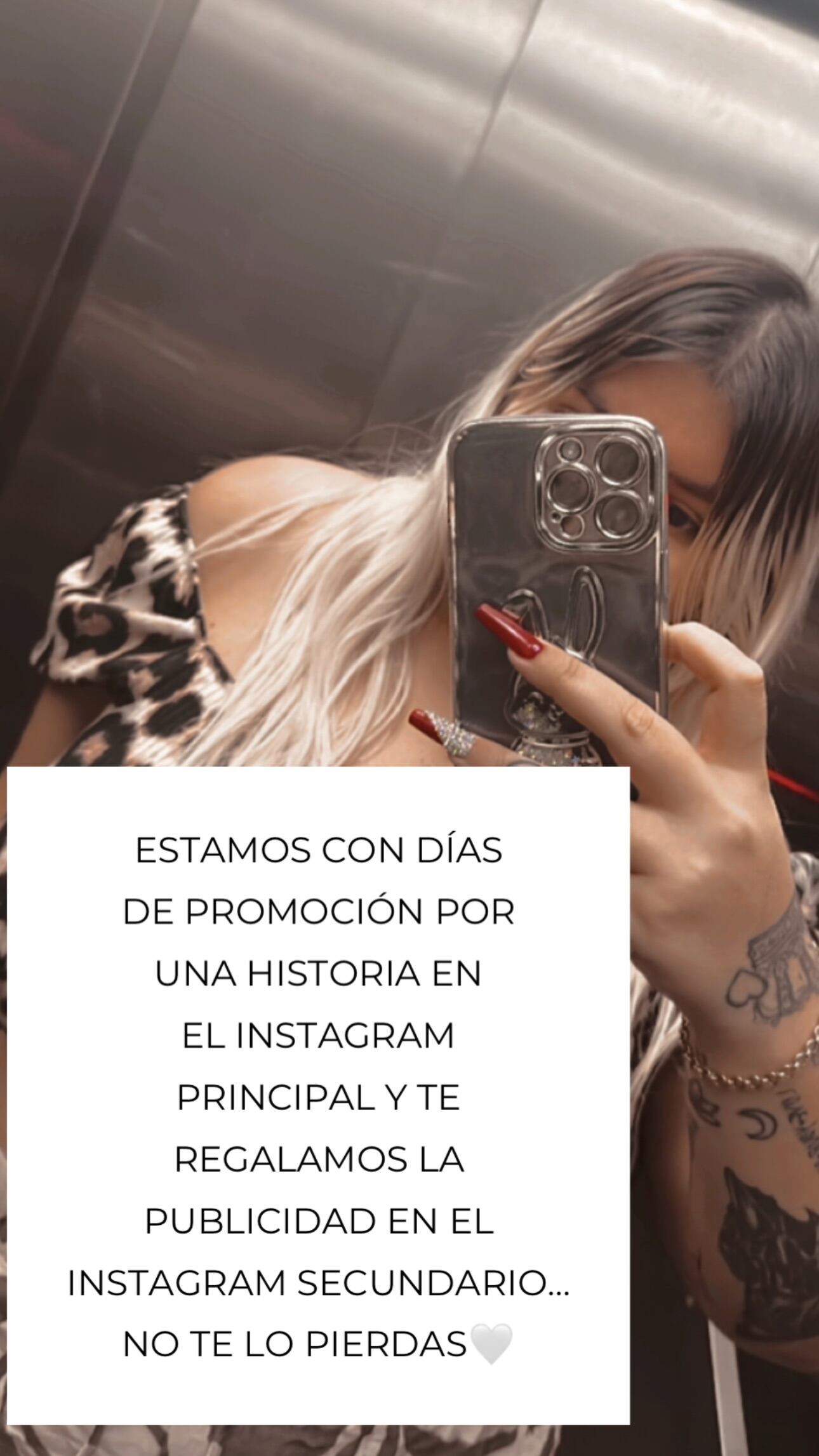 ¿No hay plata? More Rial lanzó una imperdible oferta para publicitar en su Instagram