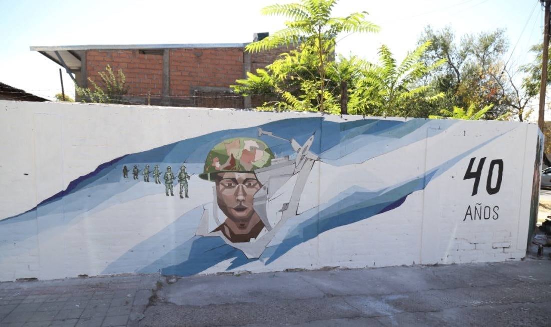 Los murales ganadores del concurso.