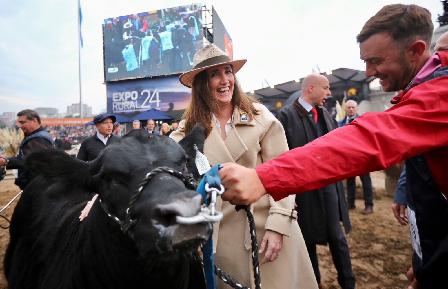 La vicepresidenta Victoria Villarruel volverá a La Rural para presenciar el discurso de Milei. FOTO NA:SRA