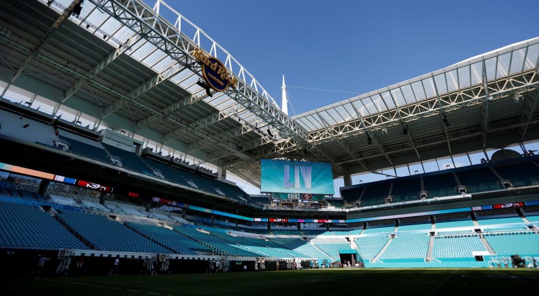 Hard Rock Stadium, donde se jugará la final de la Copa América. (AP)