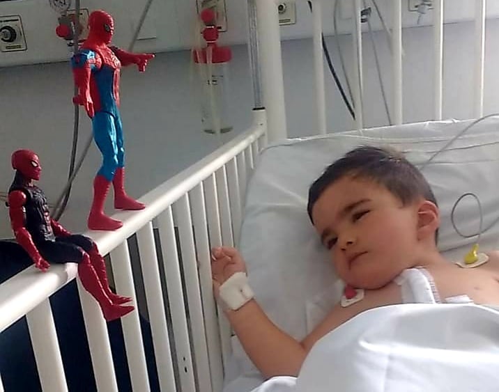 "Todos por Beltrán", el pequeño carlospacense que nació con una grave cardiopatía congénita.