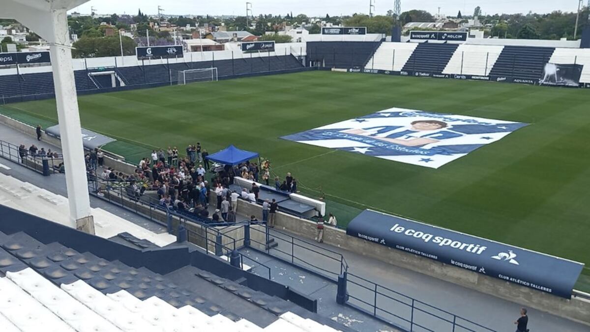 Andrés Fassi, presidente de Talleres, en la despedida de Daniel Willington: “Uno quisiera...”