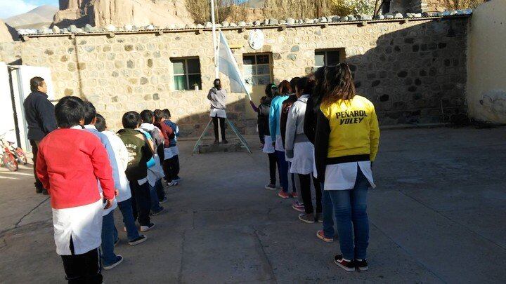 Escuela 474 en el Tolar, provincia de Catamarca. 