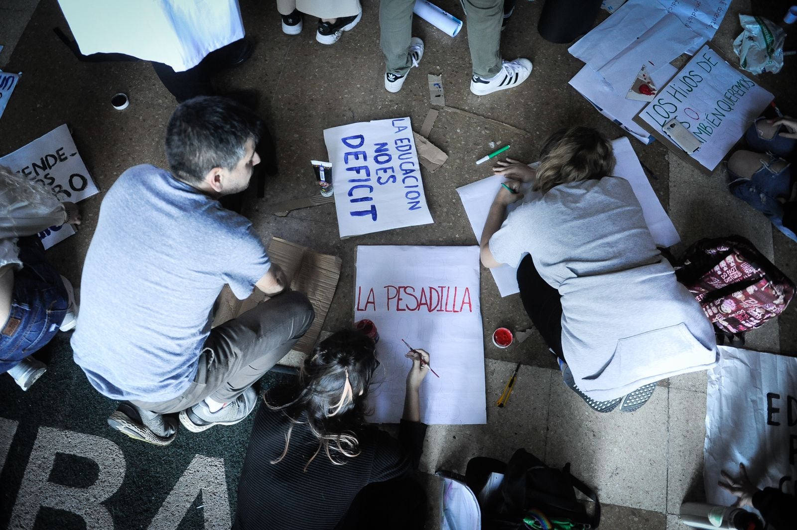 Marcha universitaria en CABA