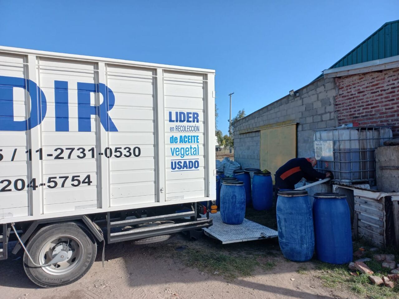 Continúa en Tres Arroyos la recolección de Aceite Vegetal Usado