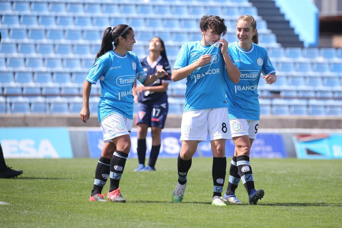 El fútbol femenino de Belgrano imparable: le regaló 15 goles a su público