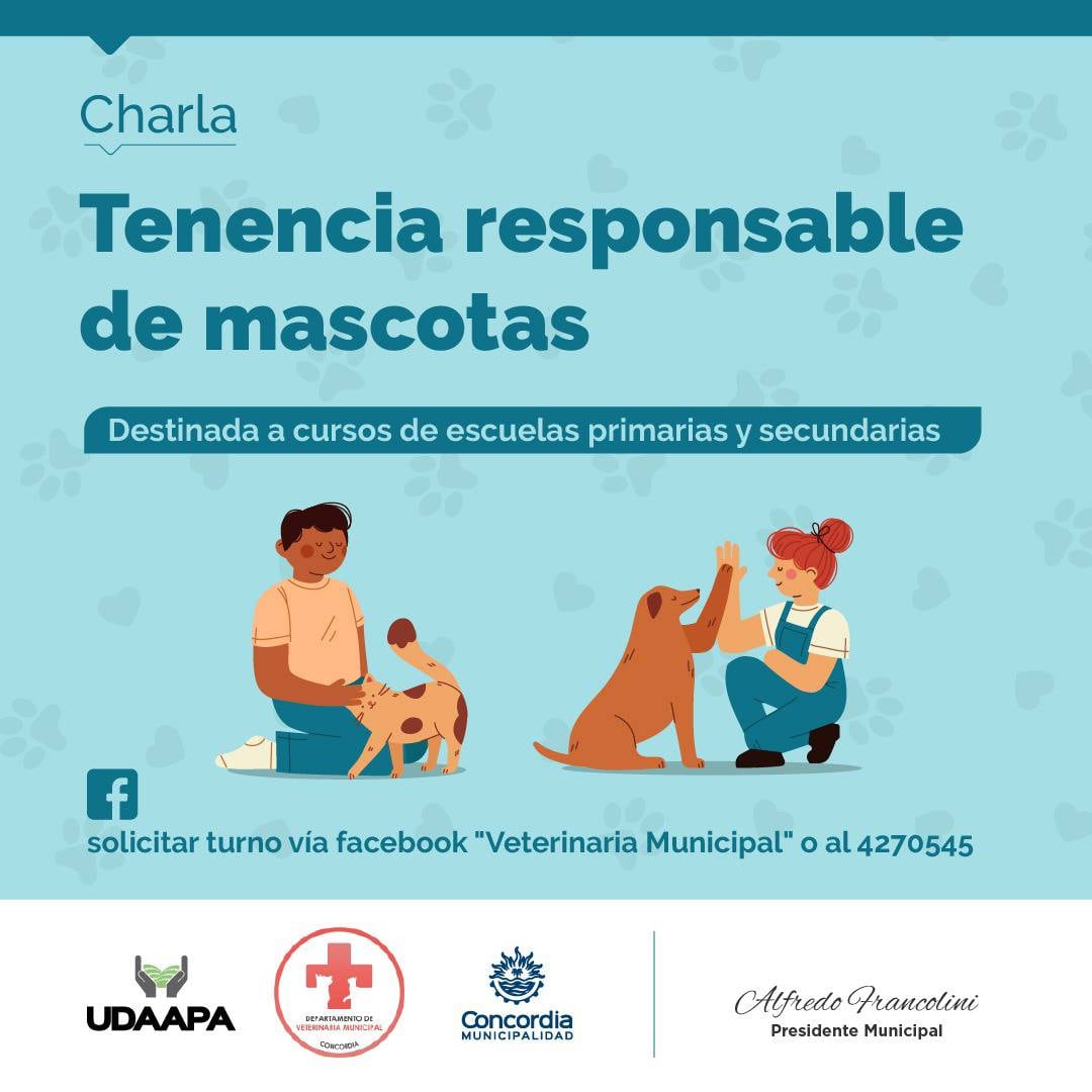 Tenencia responsable de  mascotas