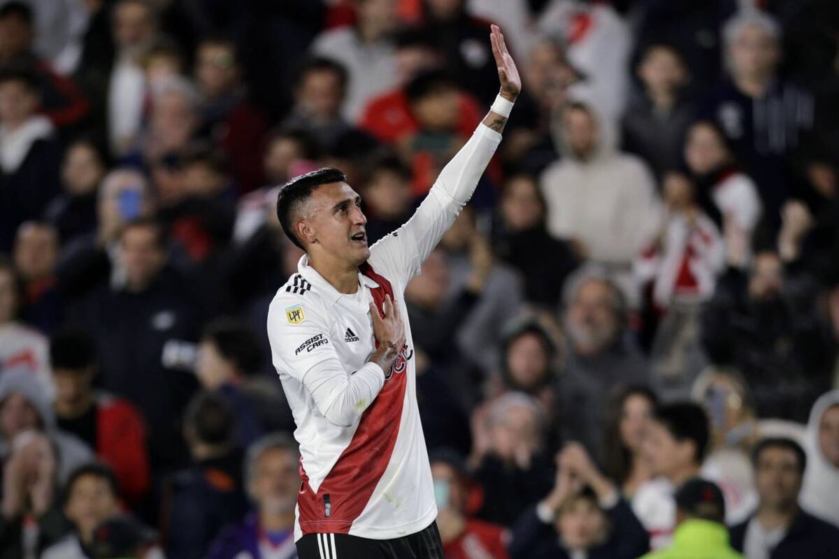 Video: el golazo de Matías Suárez para River, que despojó a Talleres de una marca
