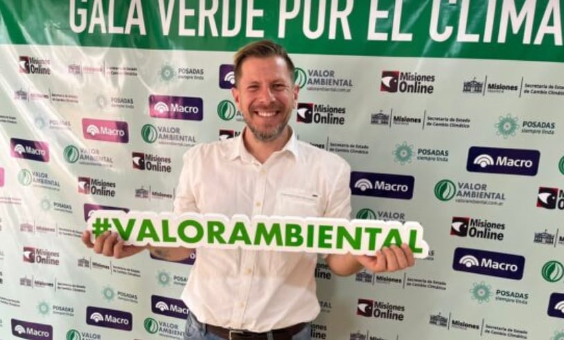 Gala Verde por el Clima en Misiones: Héctor Cardozo y la importancia de la separación de residuos.