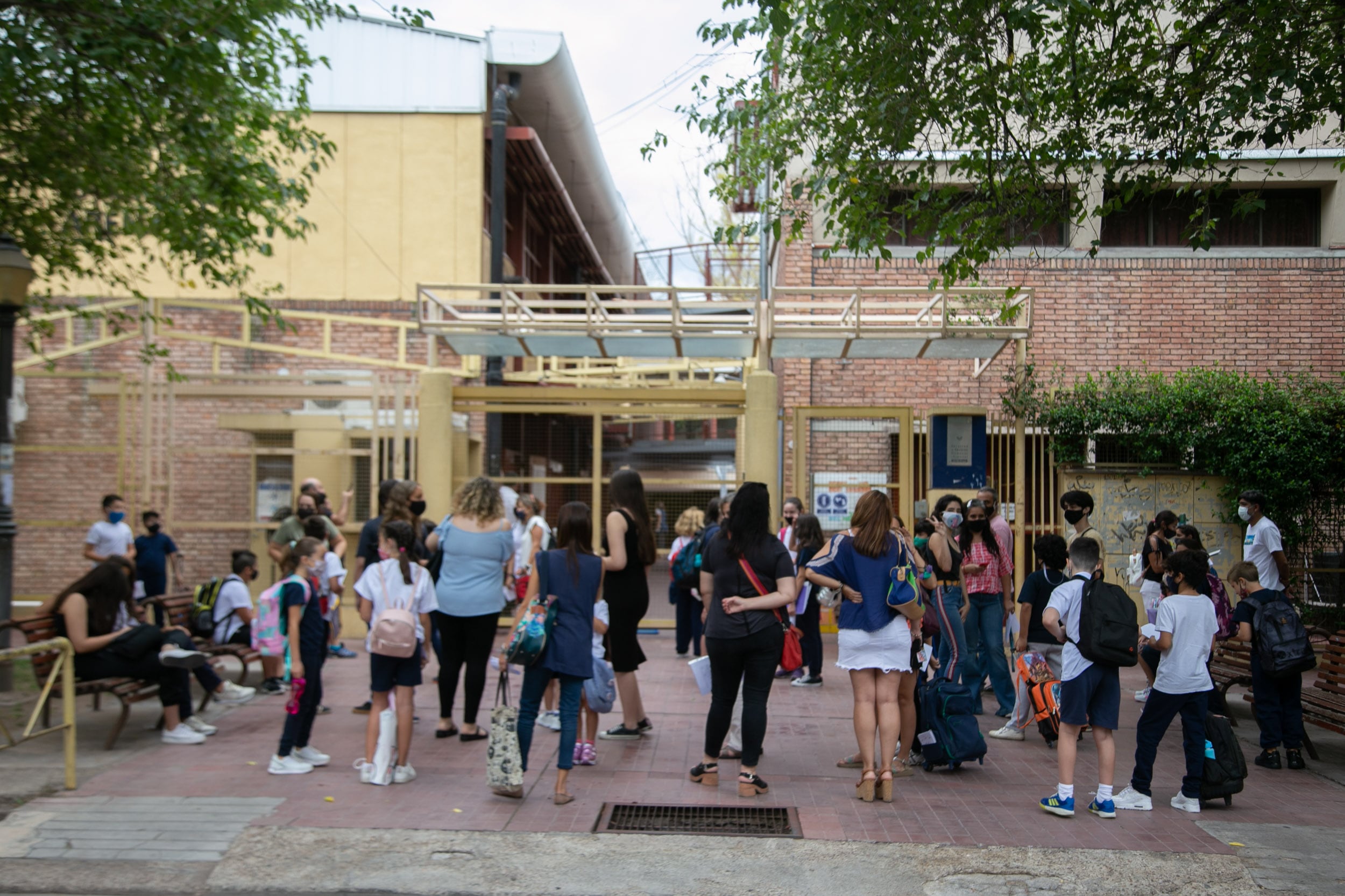 La Escuela Carmen Vera Arenas regresó a la presencialidad con una cuidada y original propuesta para garantizar los protocolos.