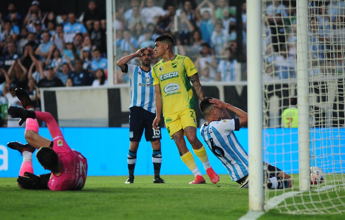 Racing cayó 2-1 ante Defensa y Justicia en Avellaneda y no sale de la crisis