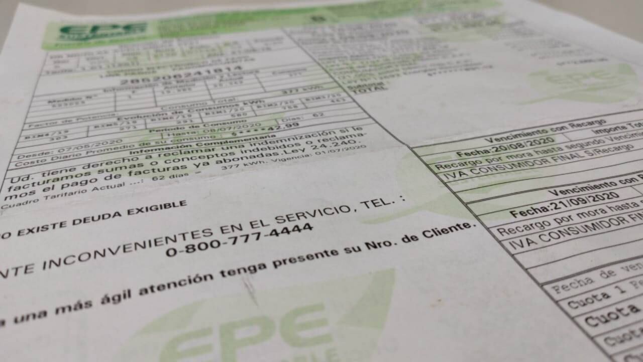 La Empresa Provincial de la Energía (EPE) pidió un aumento considerable