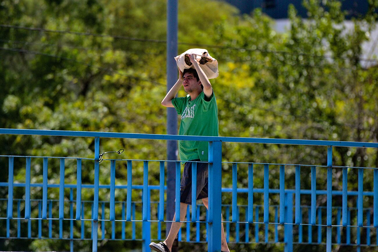 Calor en la ciudad de Córdoba.