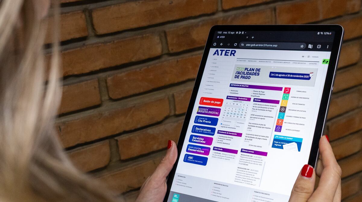 Últimos días para adherir al plan de Facilidades de Pago de ATER