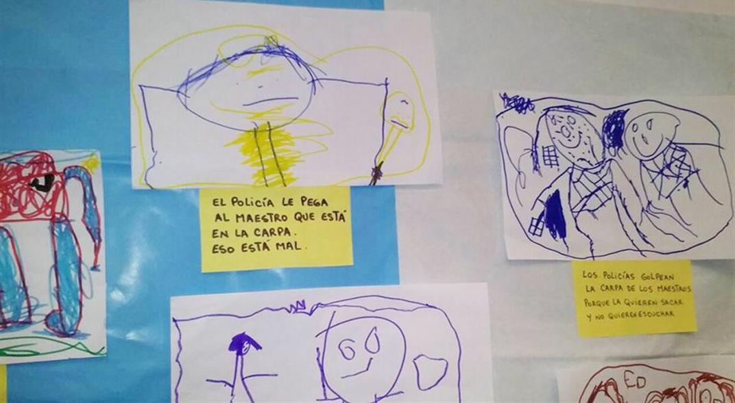 Los dibujos suelen ser una de las vías para detectar casos de maltrato o abuso infantil. Allí los niños expresan lo que muchas veces callan o no pueden decir. 