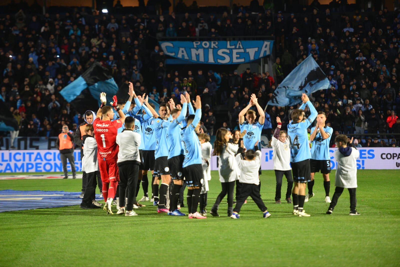 Belgrano recibió a Godoy Cruz por la Liga Profesional 2024. Se jugó en el estadio Gigante de Alberdi. (Javier Ferreyra / La Voz)