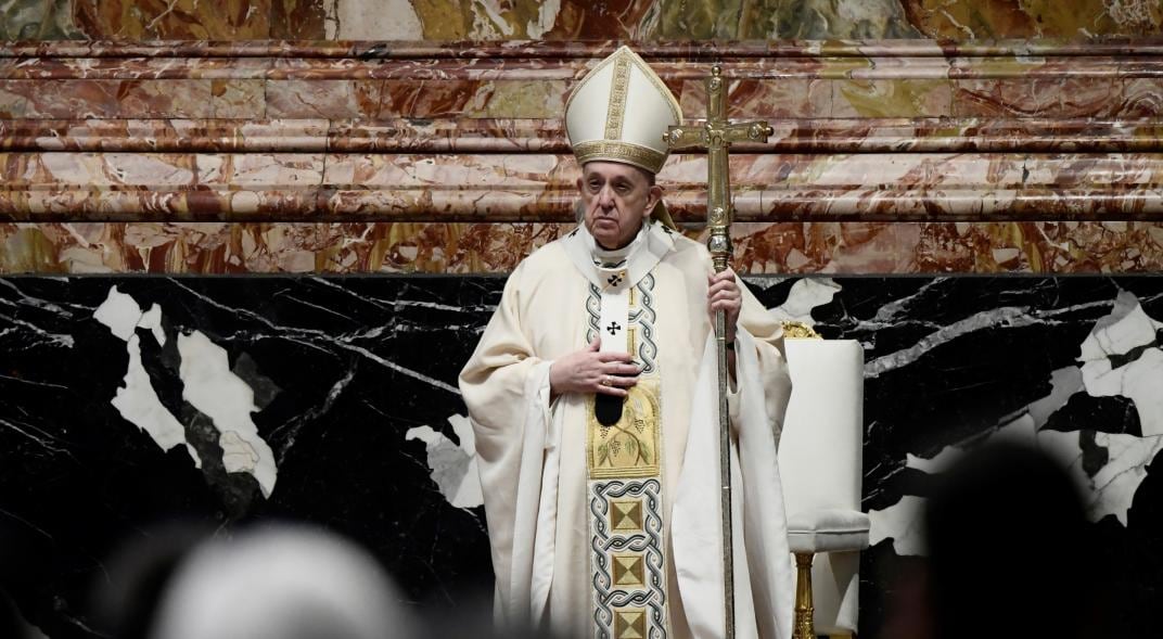 Papa Francisco. Misa de Pascua. (AP)