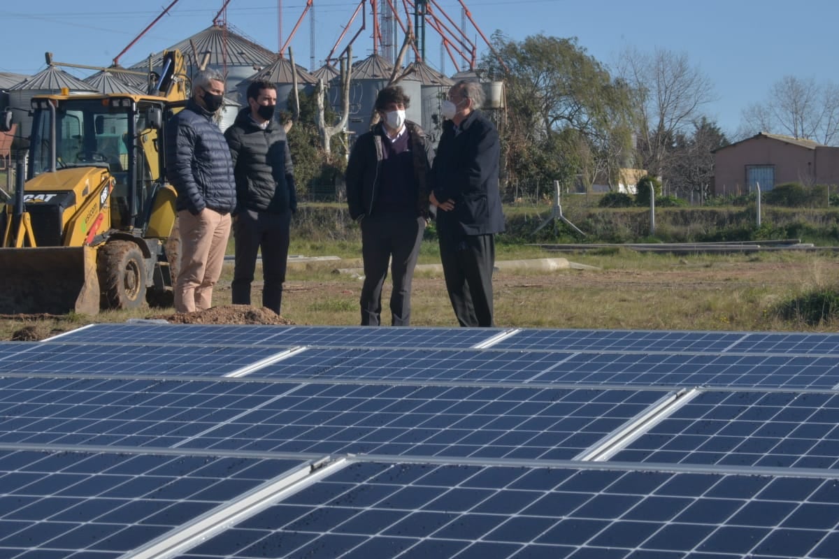 Así es el nuevo parque solar en Tandil