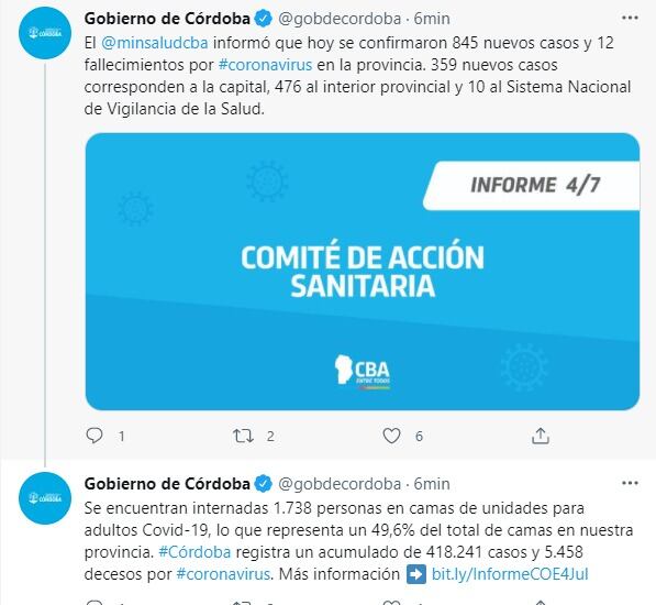 Las cifras, entre las más bajas en esta segunda ola.