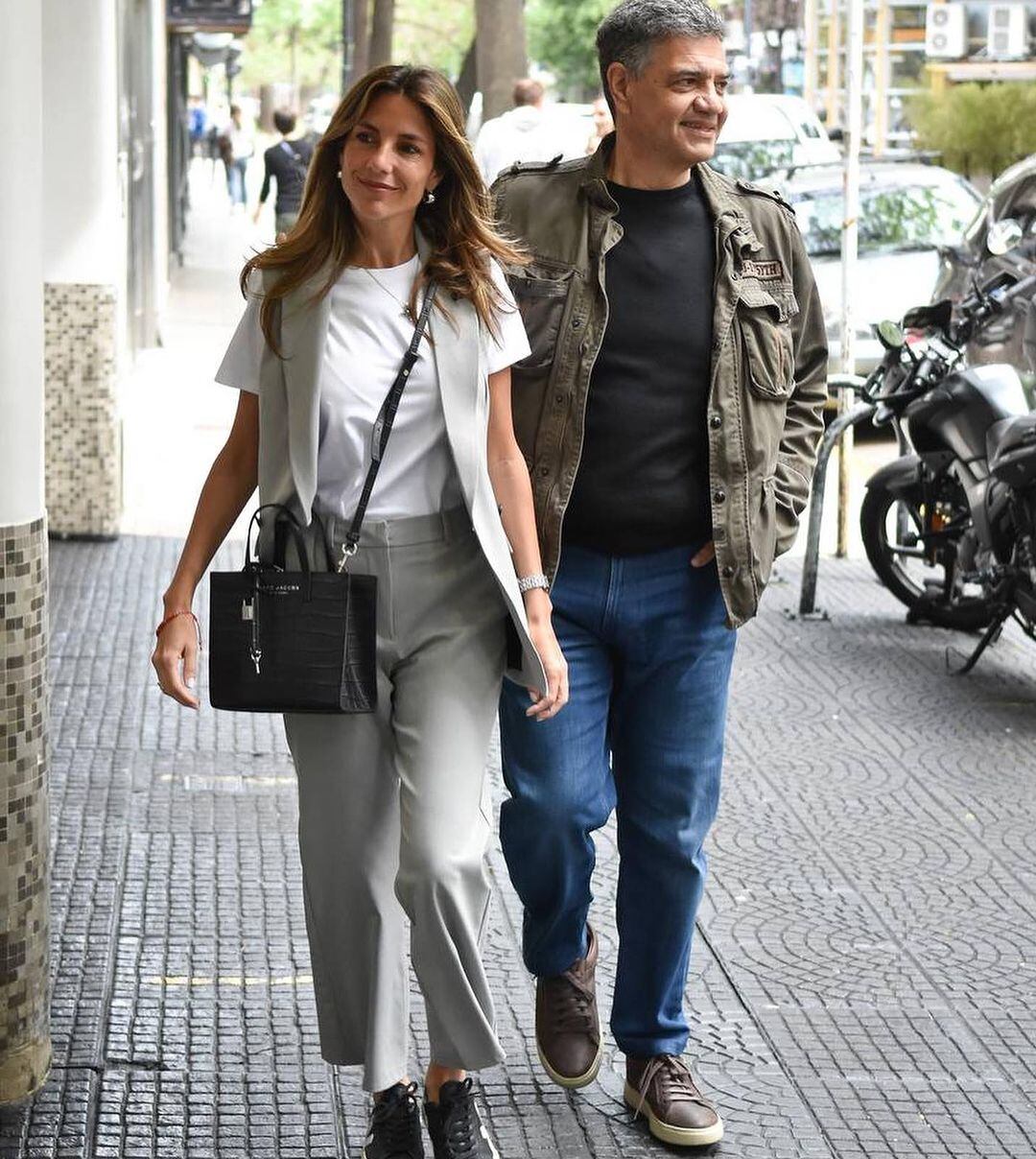 El look canchero que eligió María Belén Ludueña