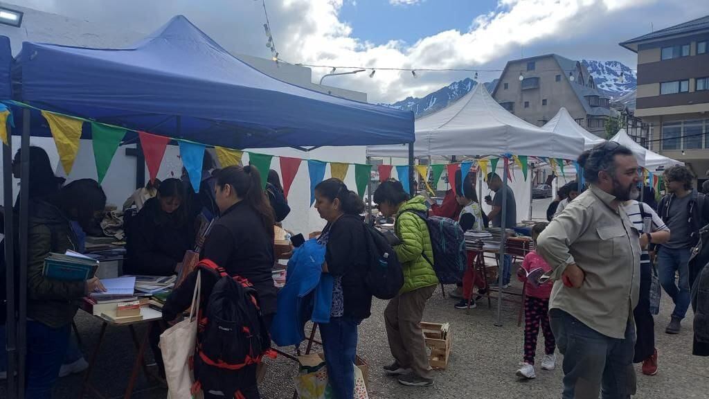 Última liberación masiva de libros en Ushuaia