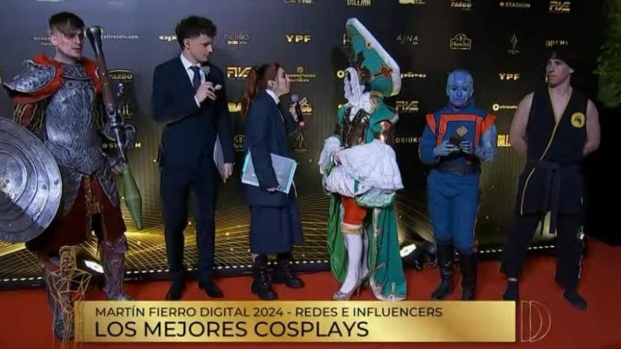 Los Cosplays de la edición de los Martín Fierro Digital 2024.