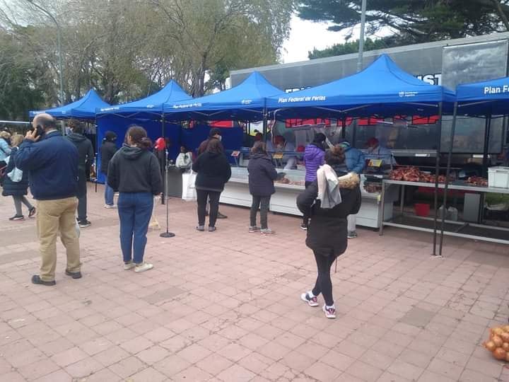 La feria itinerante se desarrolla en distintos puntos de Mar del Plata