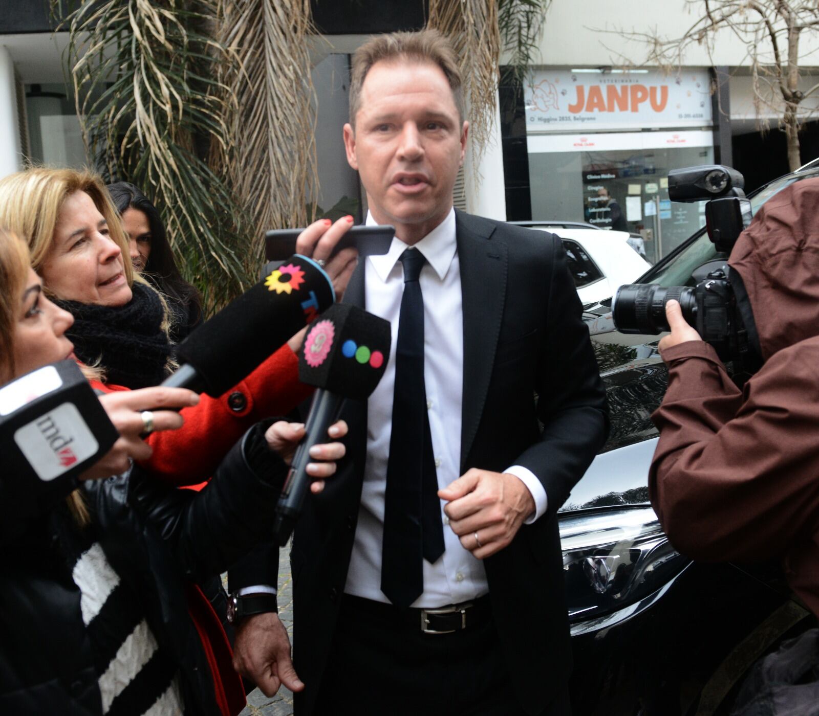 La emotiva despedida a Silvina Luna (Foto: Clarín)