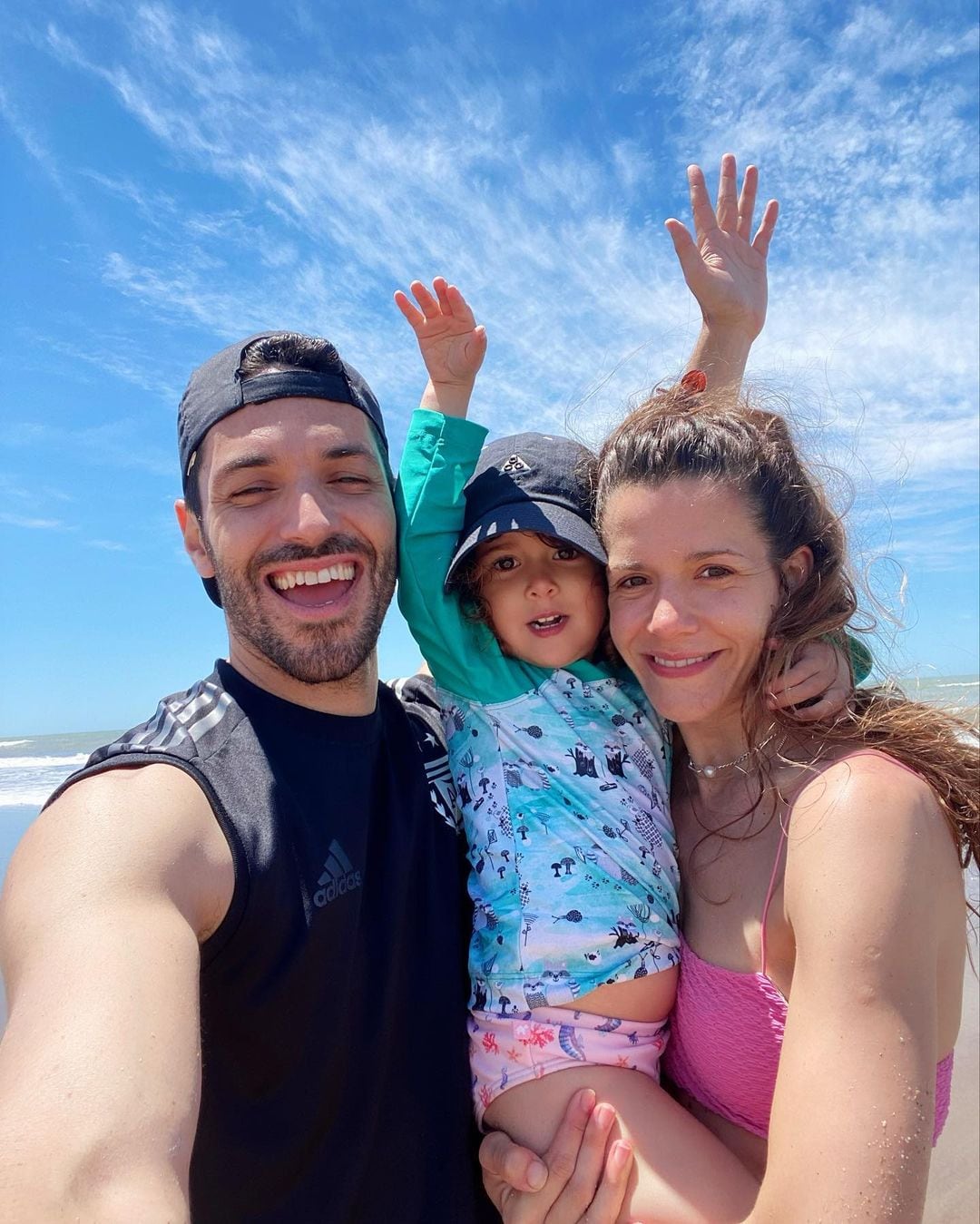 Lila, la hija de Violeta Urtizberea y Juan Ingaramo. Gentileza Instagram.