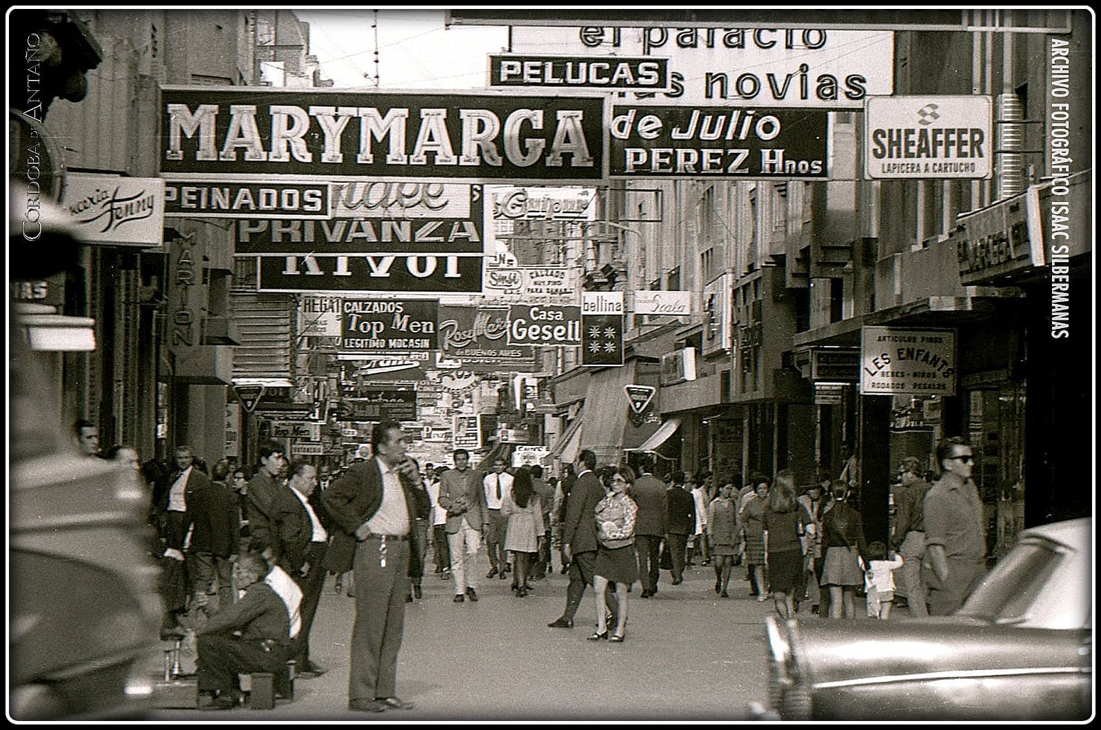 La calle 9 de Julio y su identidad comercial.