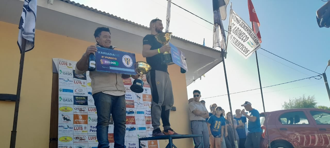 Mateo Cerri de De la Garma fue el ganador de las 6 horas a la corvina del Club Recreativo Echegoyen