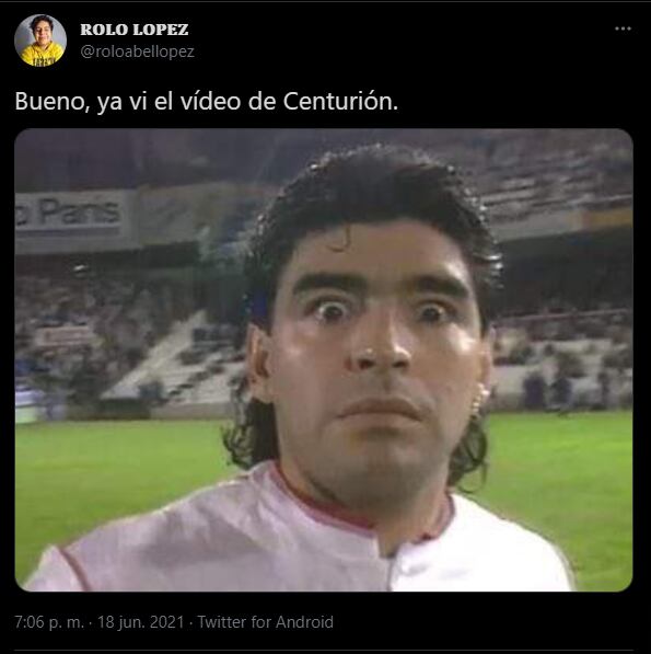 Los memes a Ricardo Centurión.