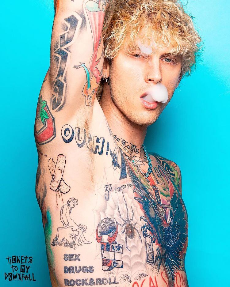 Quién es Machine Gun Kelly la pareja de Megan Fox.