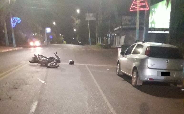 Circulaba alcoholizado y sufrió un accidente vial en Montecarlo.