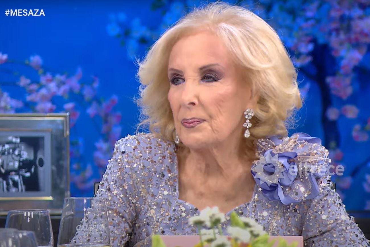 Mirtha Legrand reveló el motivo por el cual no quiere tener su propia biopic (Captura de pantalla)