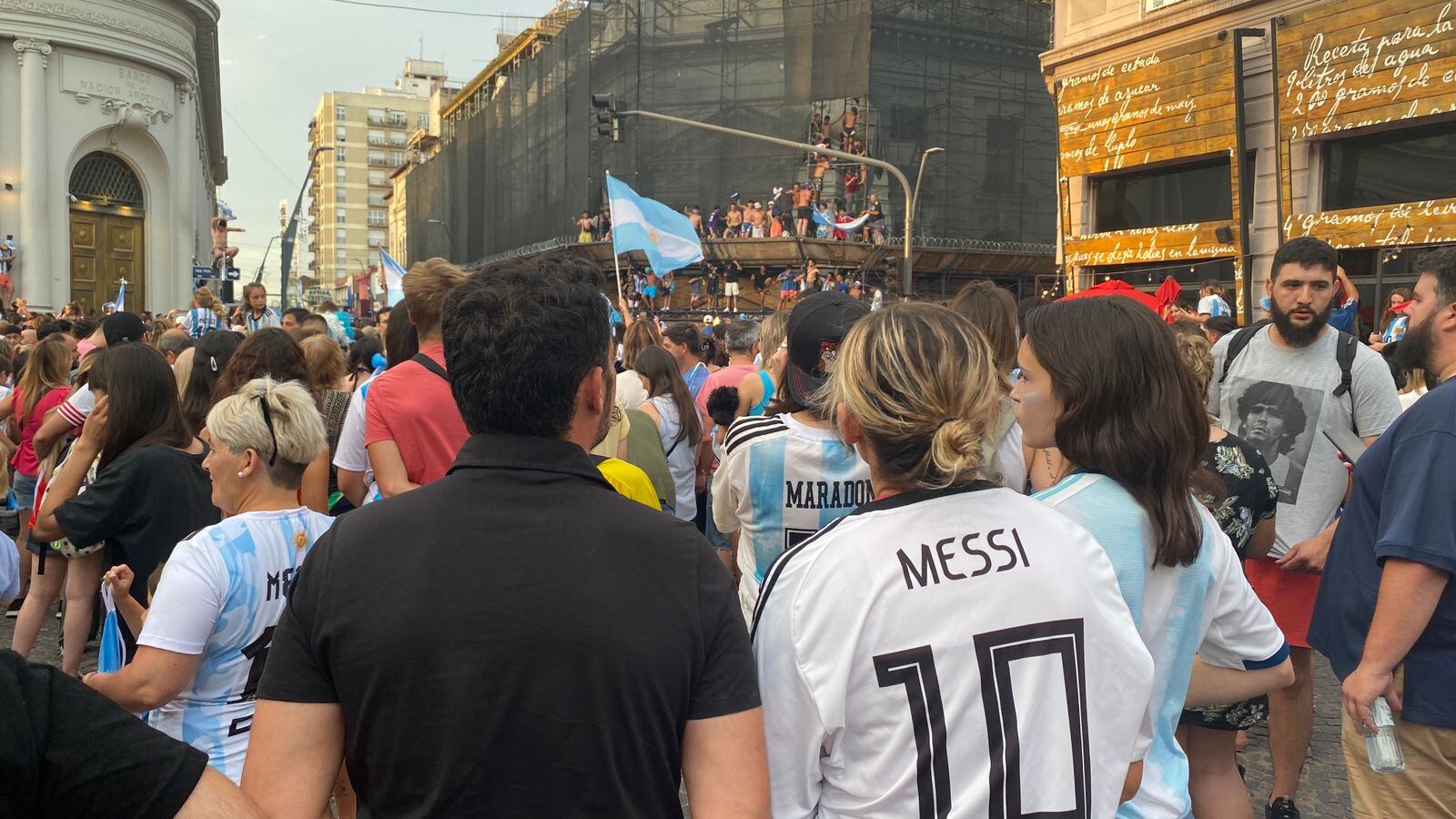 Tandil vibró al ritmo de la Selección Argentina