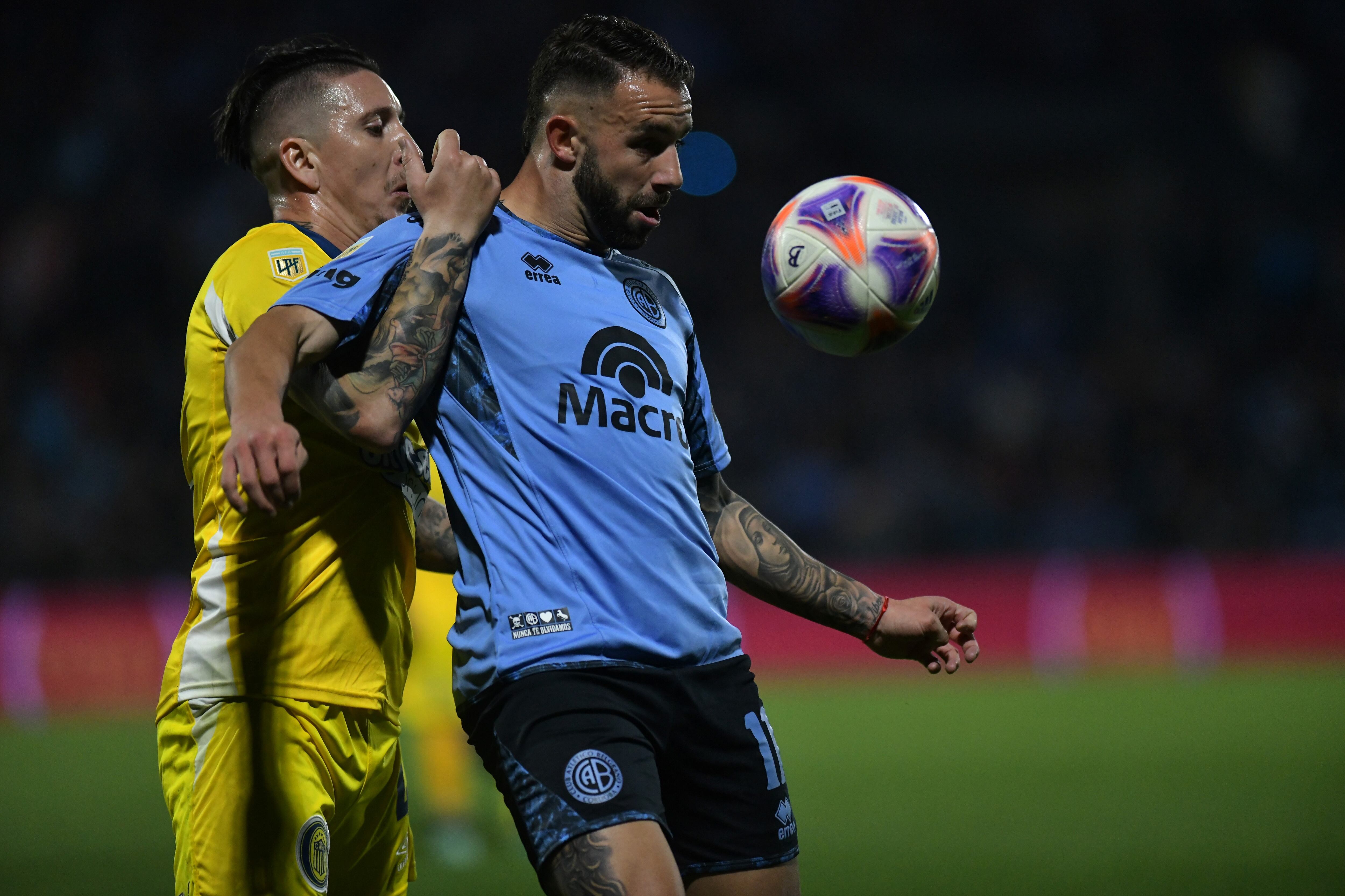 Ibrahim Hesar, jugador de Belgrano. Estará desde el inicio en el partido anbte Claypole, por la Copa Argentina 2023. (Facundo Luque / La Voz)