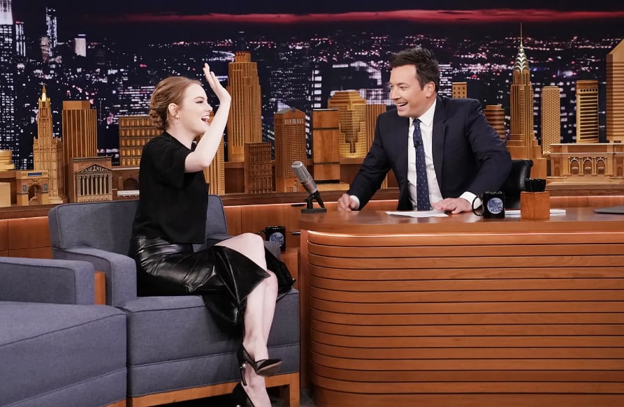 Emma Stone le reveló a Jimmy Fallon el detrás de su nombre artístico