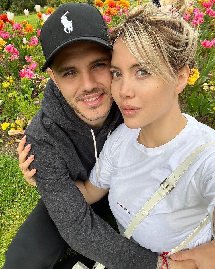 Mauro Icardi se muestra muy enamorado de Wanda Nara a través de su cuenta de Instagram.