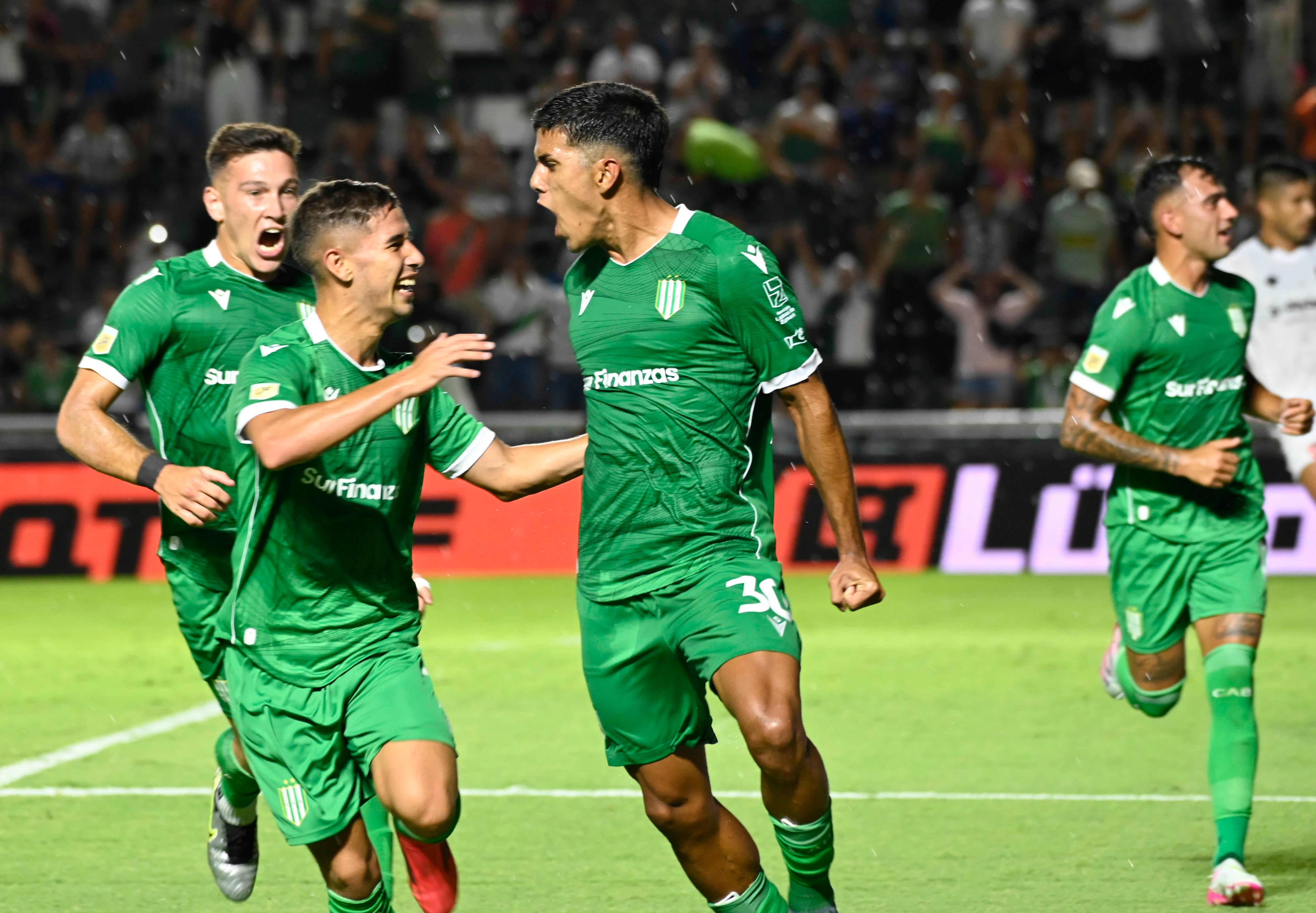 Tomás Nasif, delantero cordobés que está brillando en Banfield. (Fotobaires).