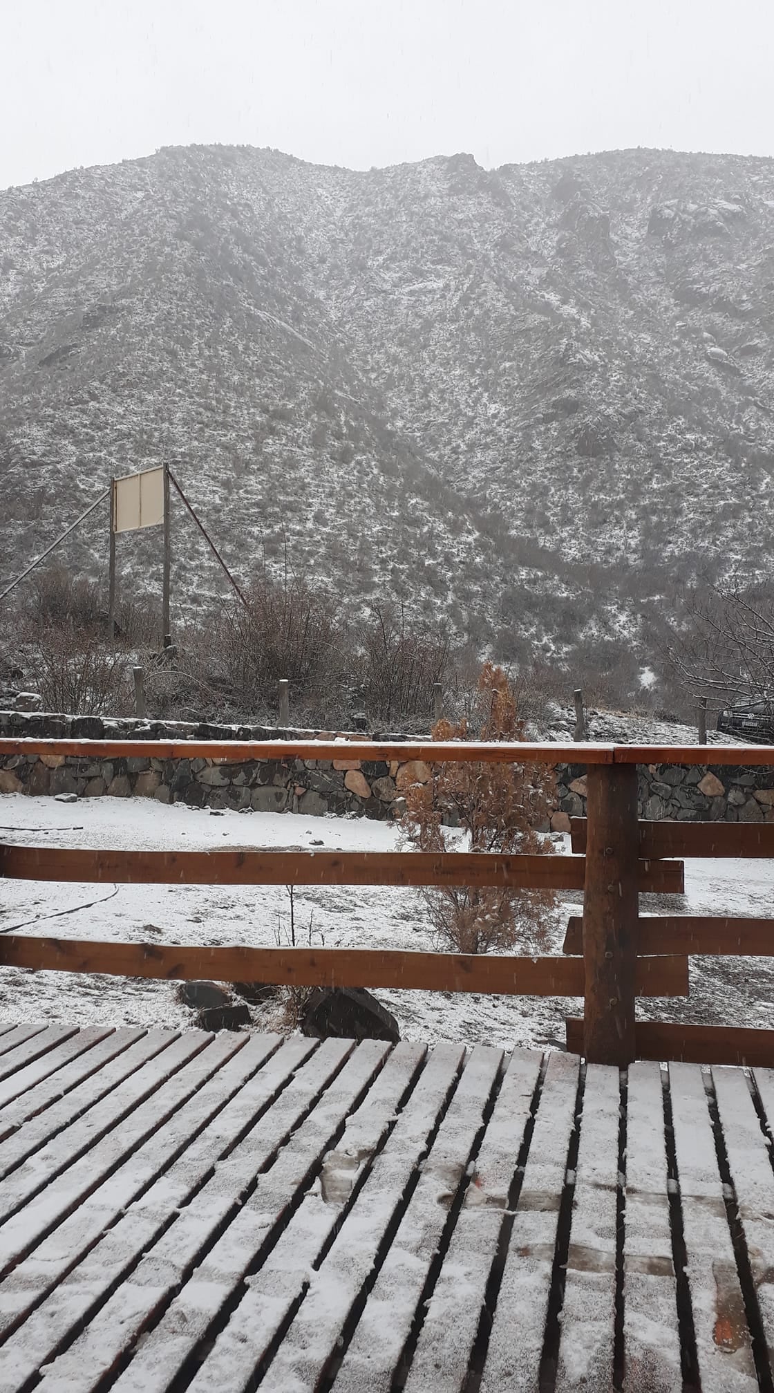 Nevada en Vallecitos.